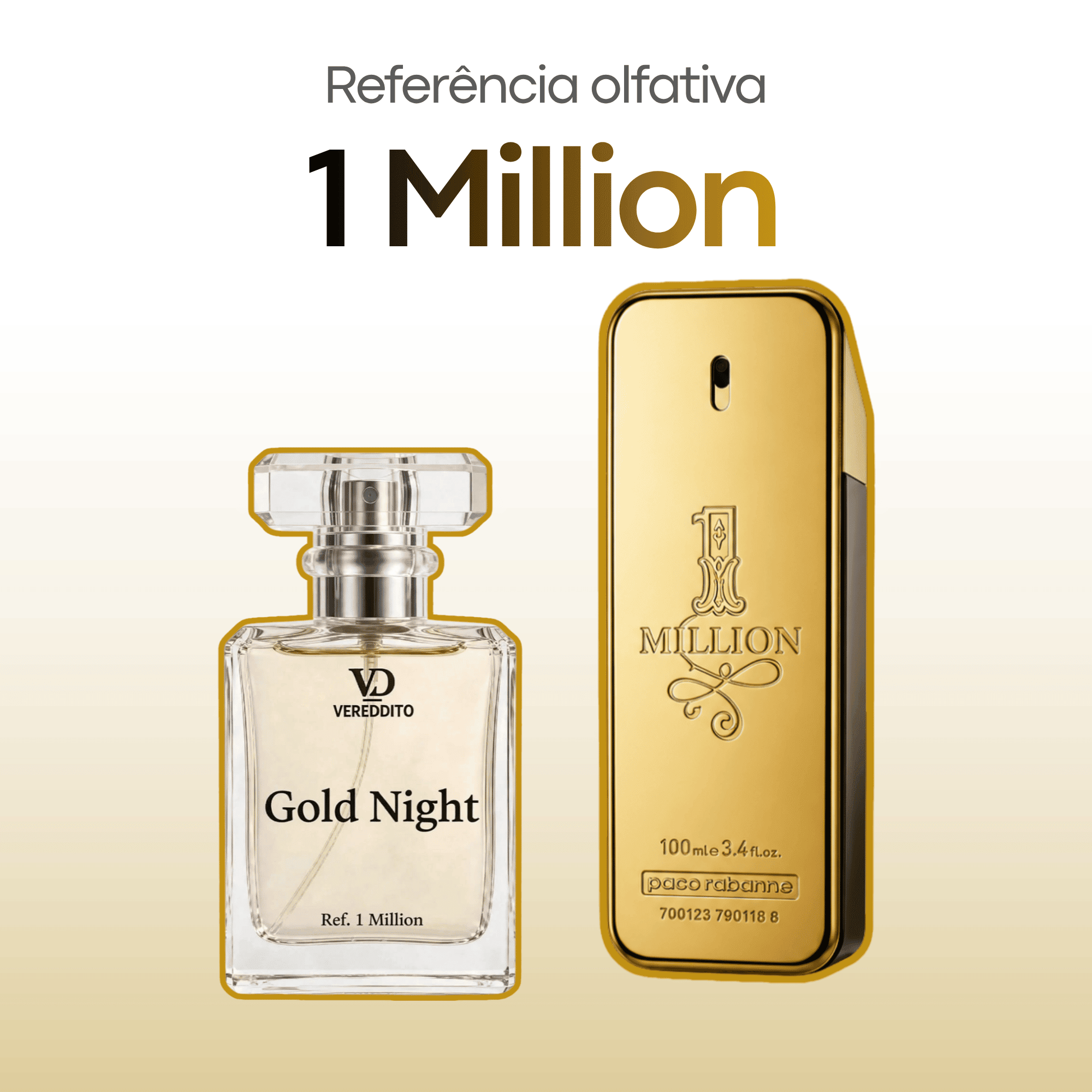 Gold Night — referência olfativa 1 Million